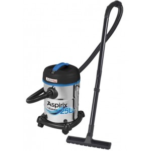 Aspirateur eau & poussière 25L inox 1200W